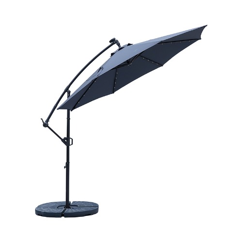 Large Outdoor Umbrella with Lights